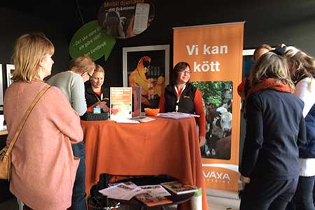Växa Sveriges monter på Köttriksdagen i Halland.